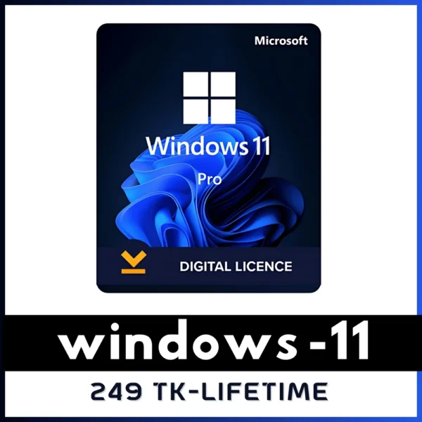 Windows 11 Pro – Pre-Activated Lifetime License