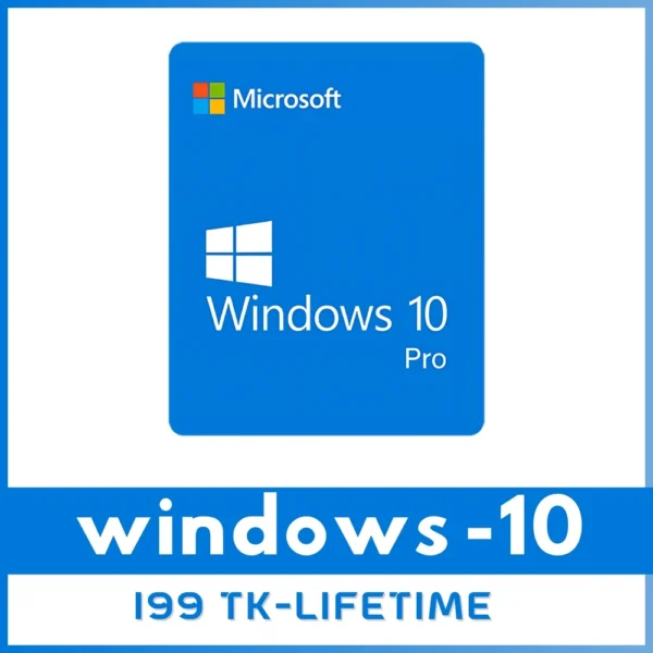 Windows 10 Pro – Pre-Activated Lifetime License