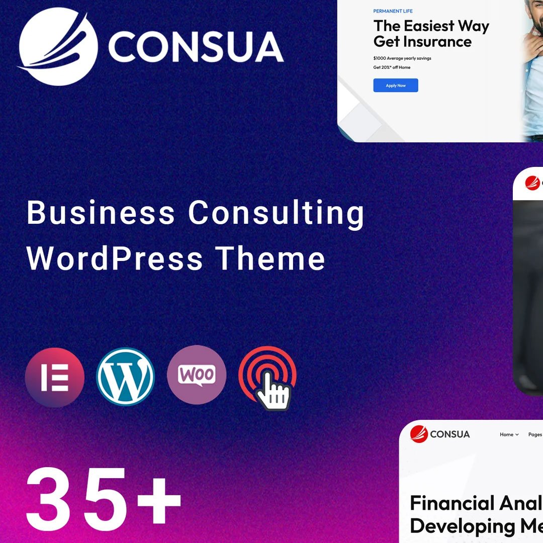Consua - Business Consulting WordPress