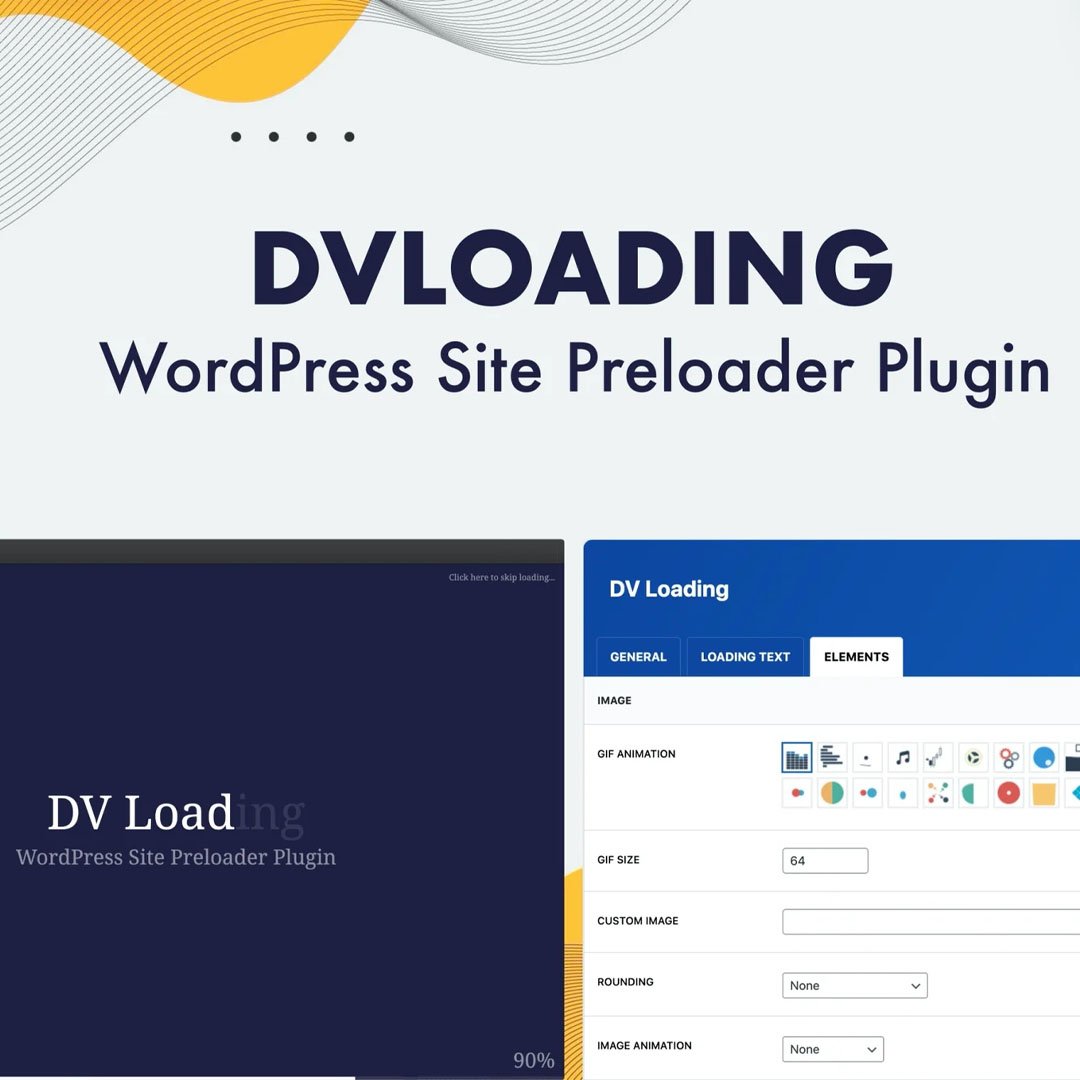 DV Loading - WordPress Site Preloader Plugin