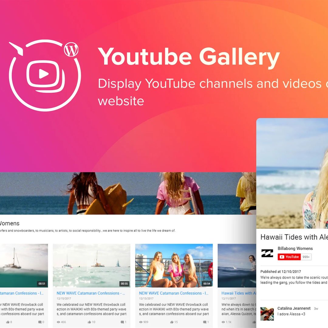 WordPress YouTube Gallery Plugin