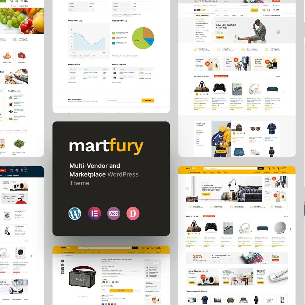 Martfury – WooCommerce Marketplace WordPress Theme